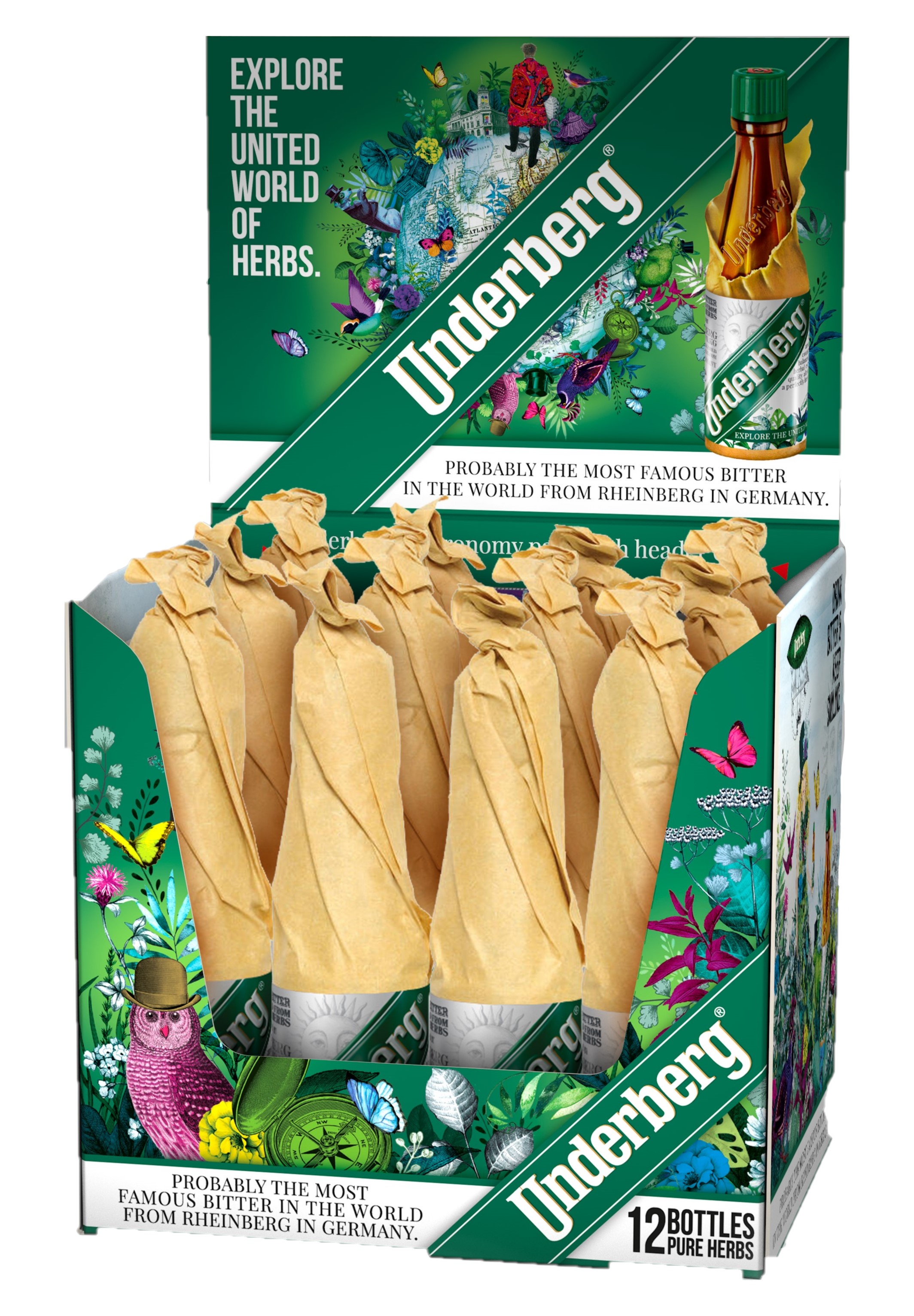 Underberg Bitter Gastronomy 12x2 cl Småflaskor