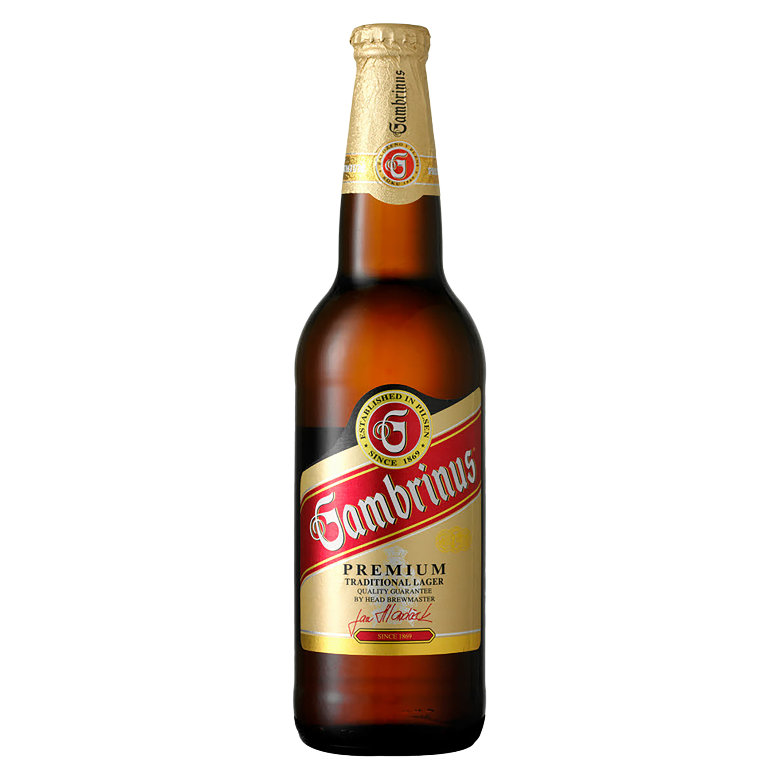 Gambrinus Premium Ljus Lager ENGL