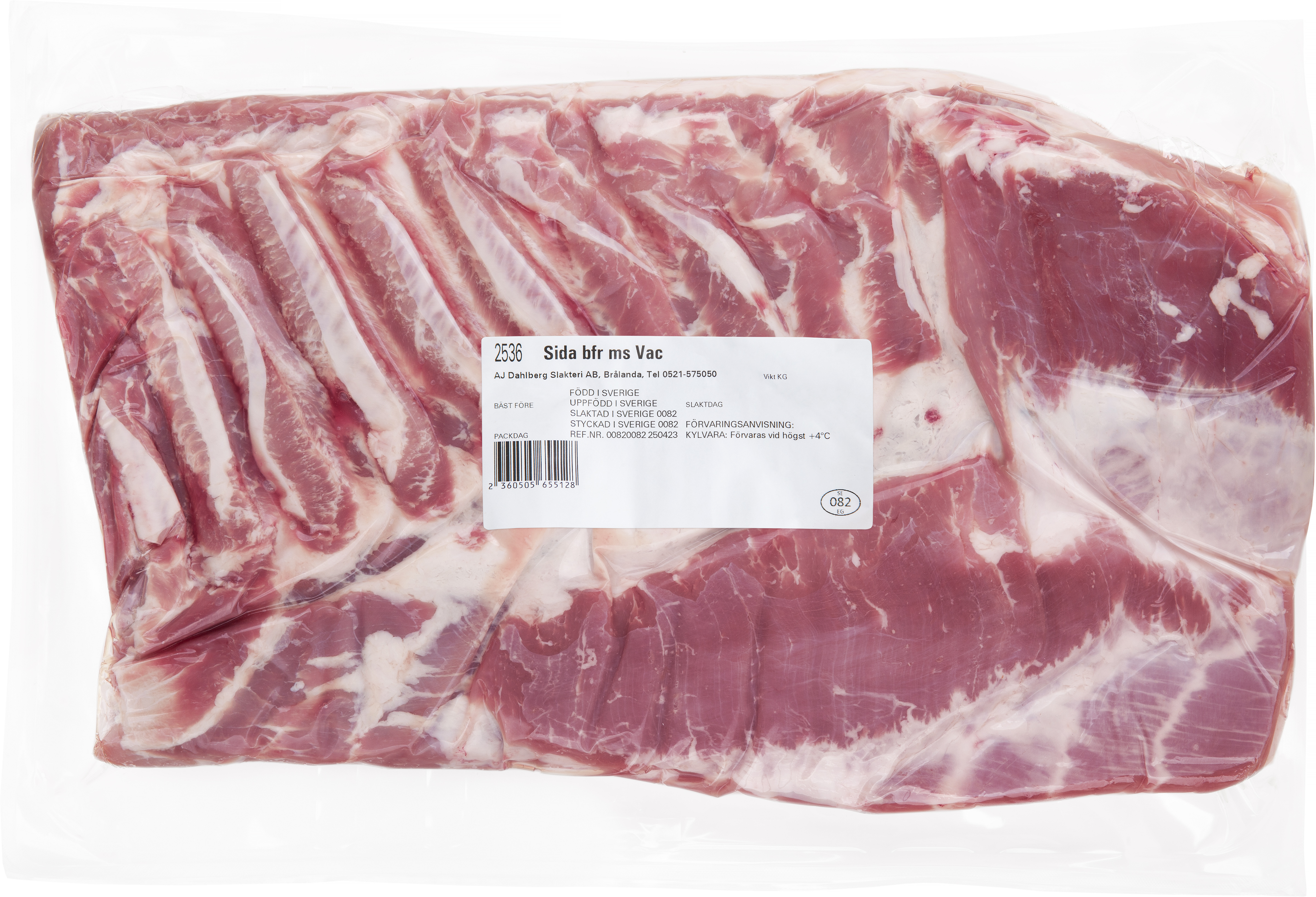 Fläsksida med Svål Sverige