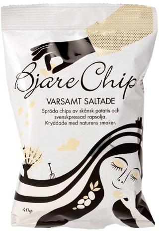 Potatischips Varsamt Saltade