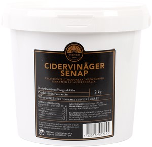 Senap Cidervinäger Hink