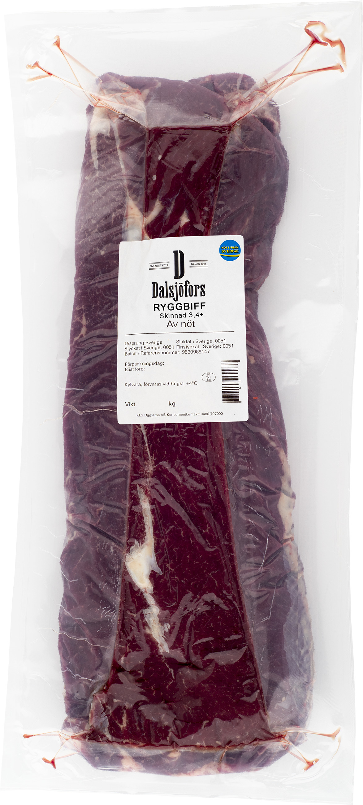 Biff Skinnad +3,4 kg Sverige