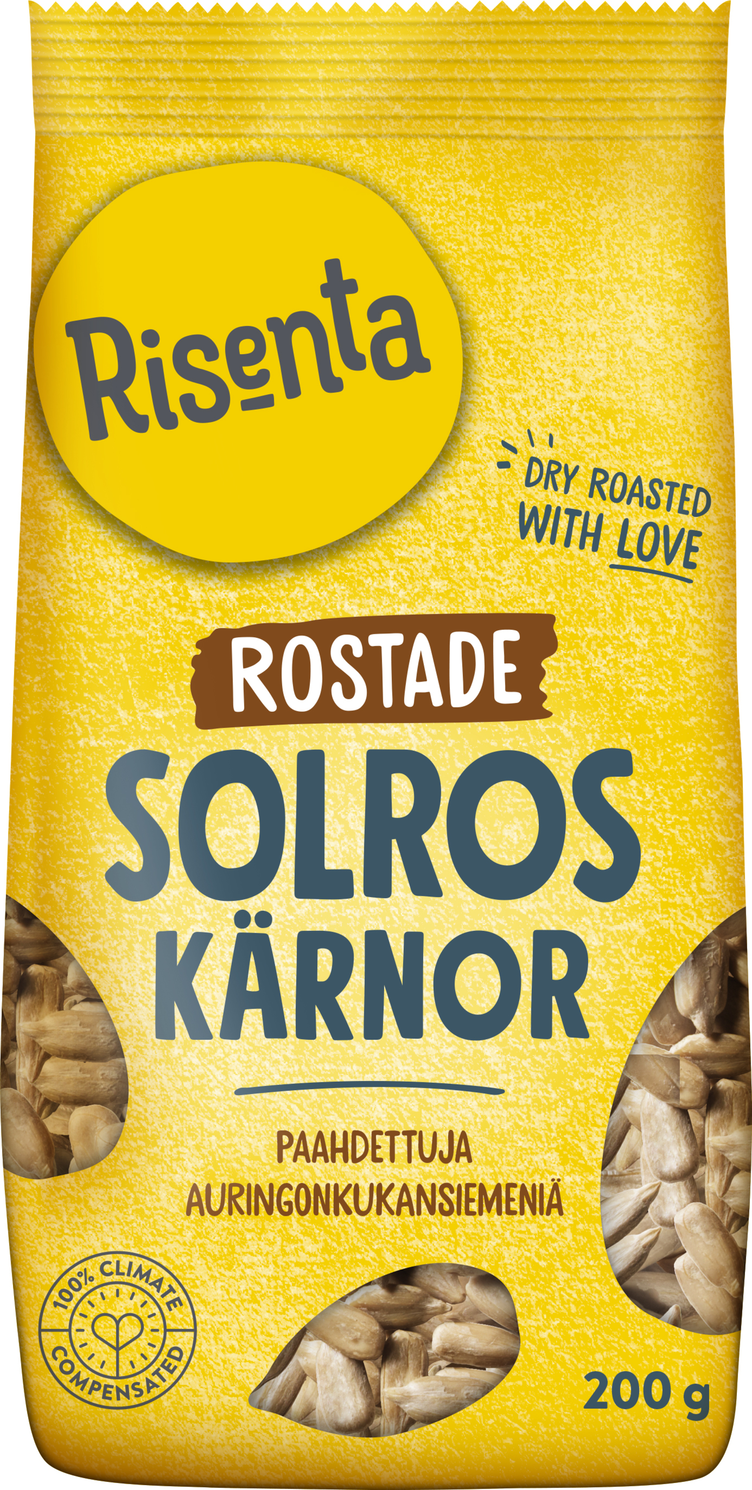 Solroskärnor Rostade