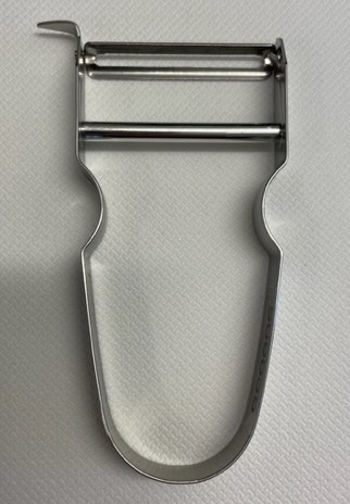 Castor Potatis och grönsaksskalare rostfri 115mm