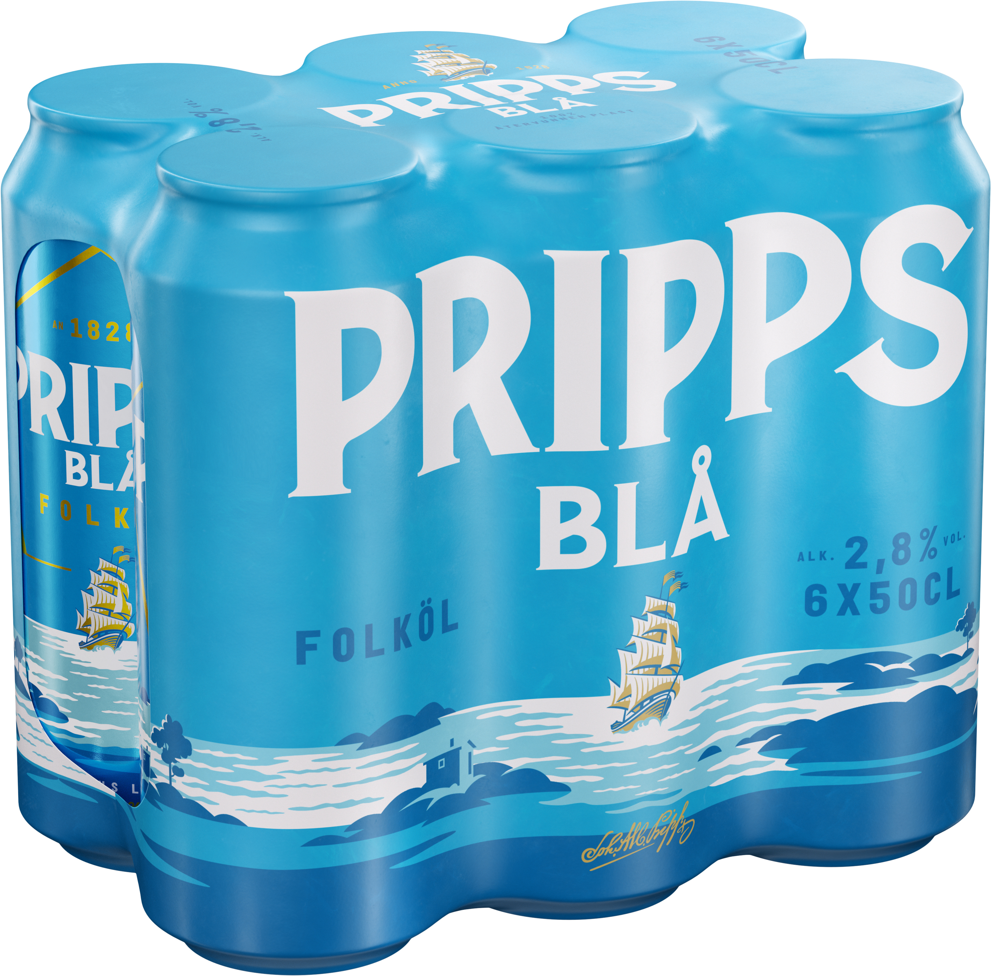 Pripps Blå 2,8% 6-p BRK