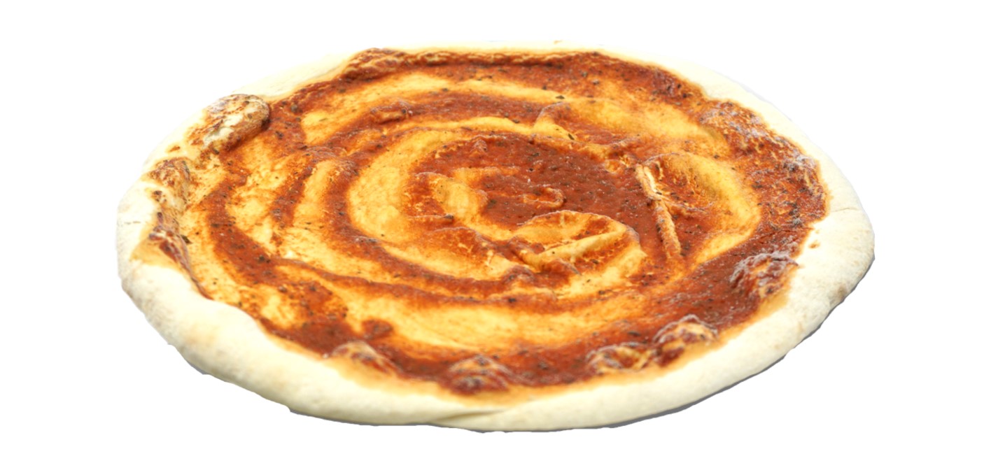 Pizzabotten Surdeg med tomatsås