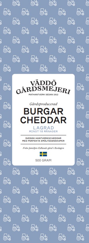 Väddö Burgarcheddar Lagrad