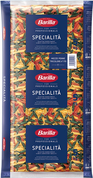 Mezze Penne Tricolore