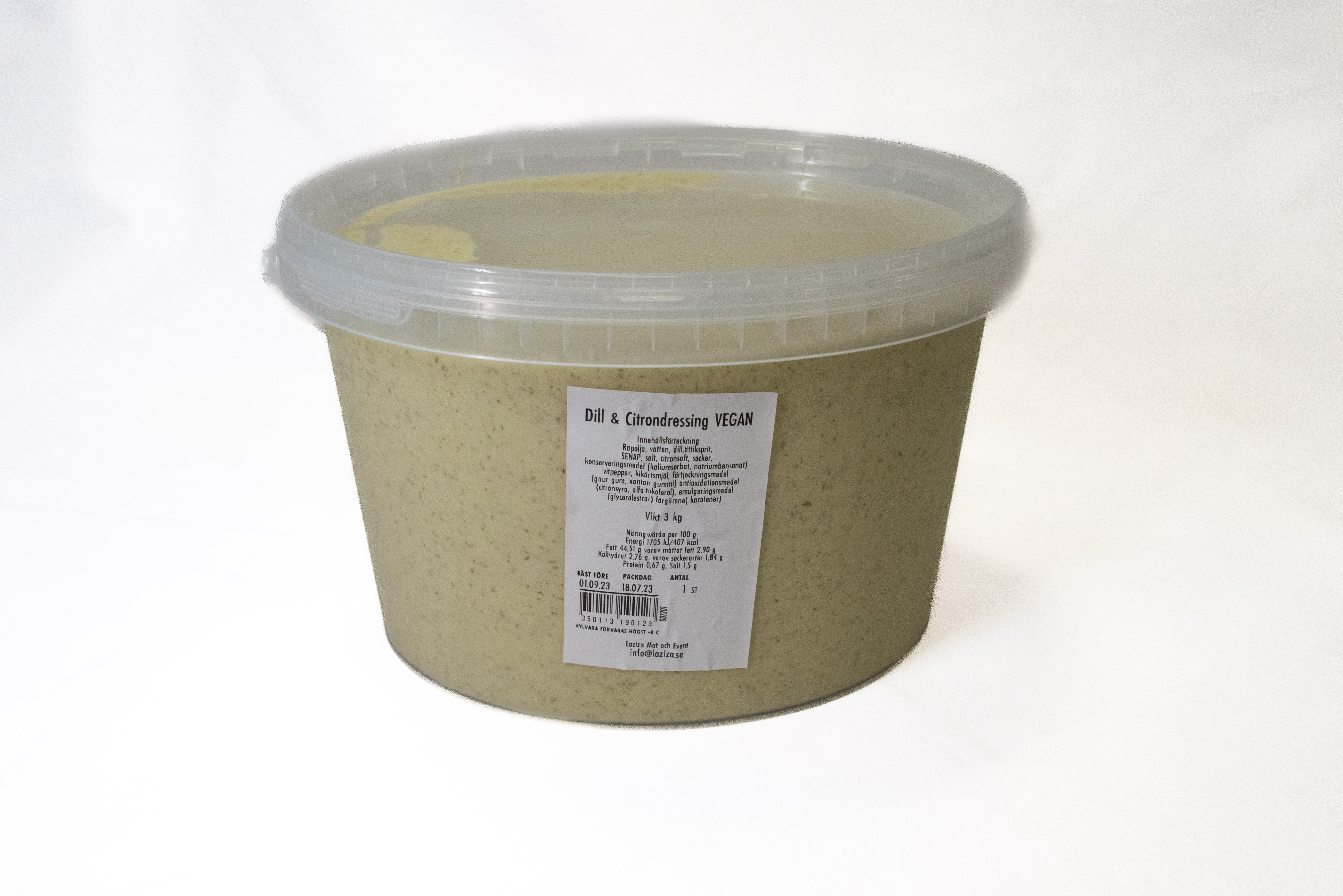 Dill och Citrondressing Vegan