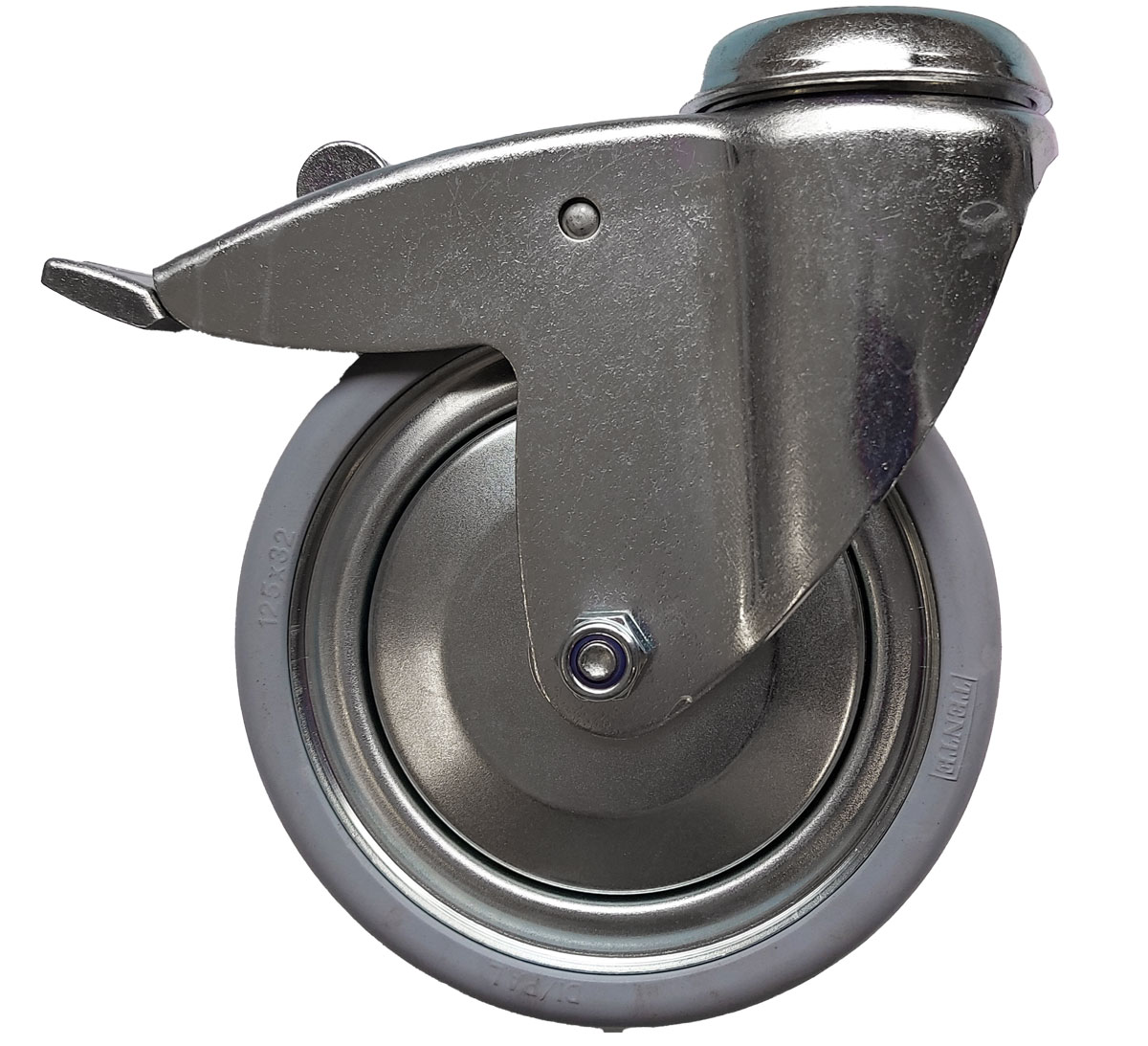 Bromsat hjul till H78 Ø125mm