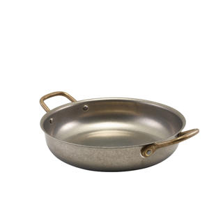 Vintage Fat Med Handtag Rostfri Ø220mm H50mm