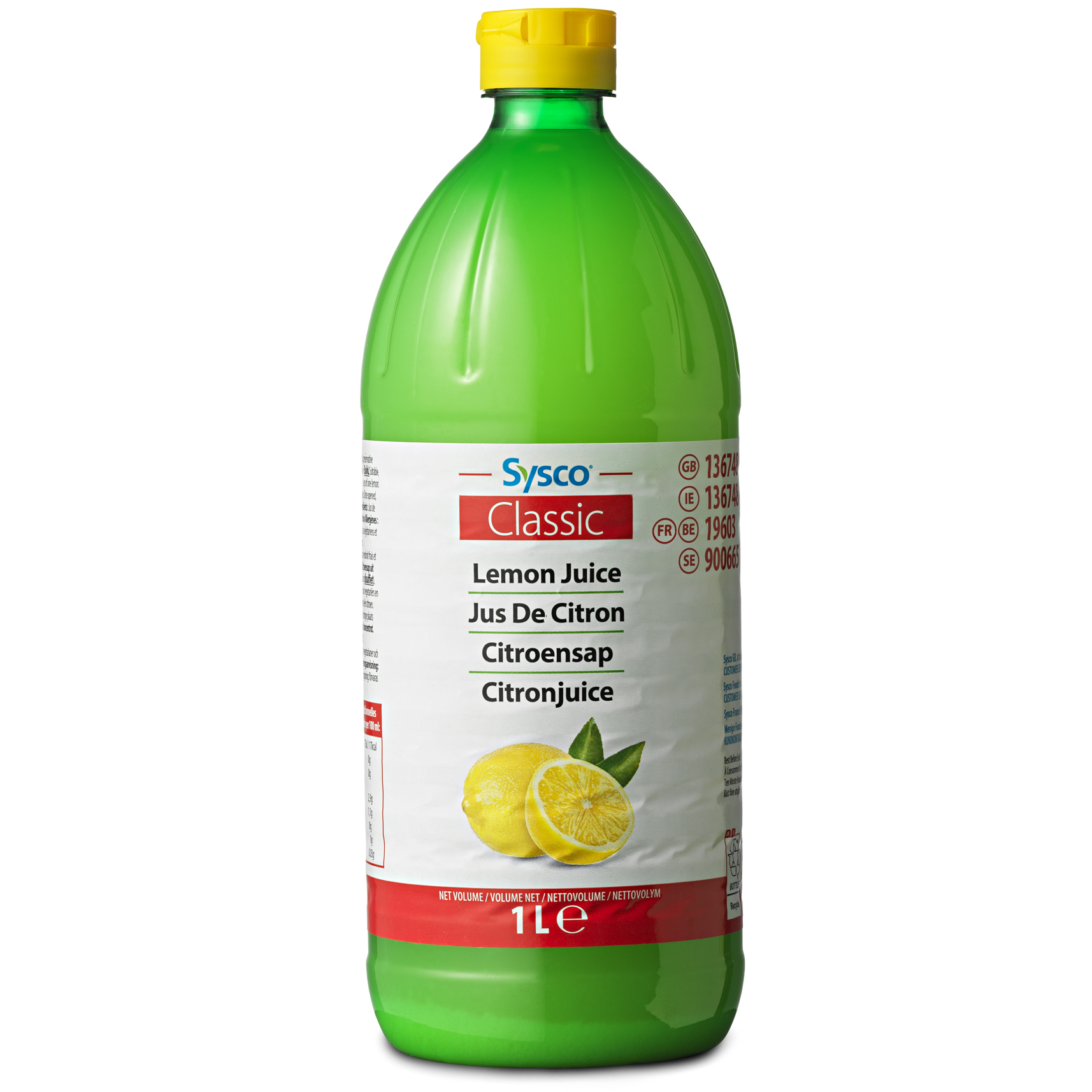 Pressad Citron i Plastflaska