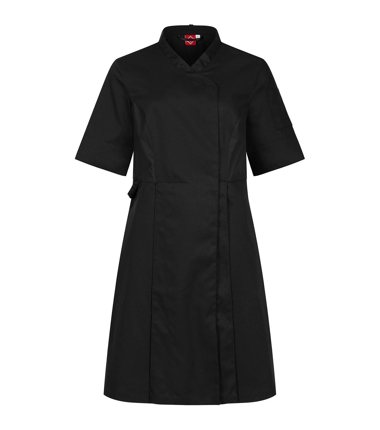 Kockklänning 2504 Stretch Svart S