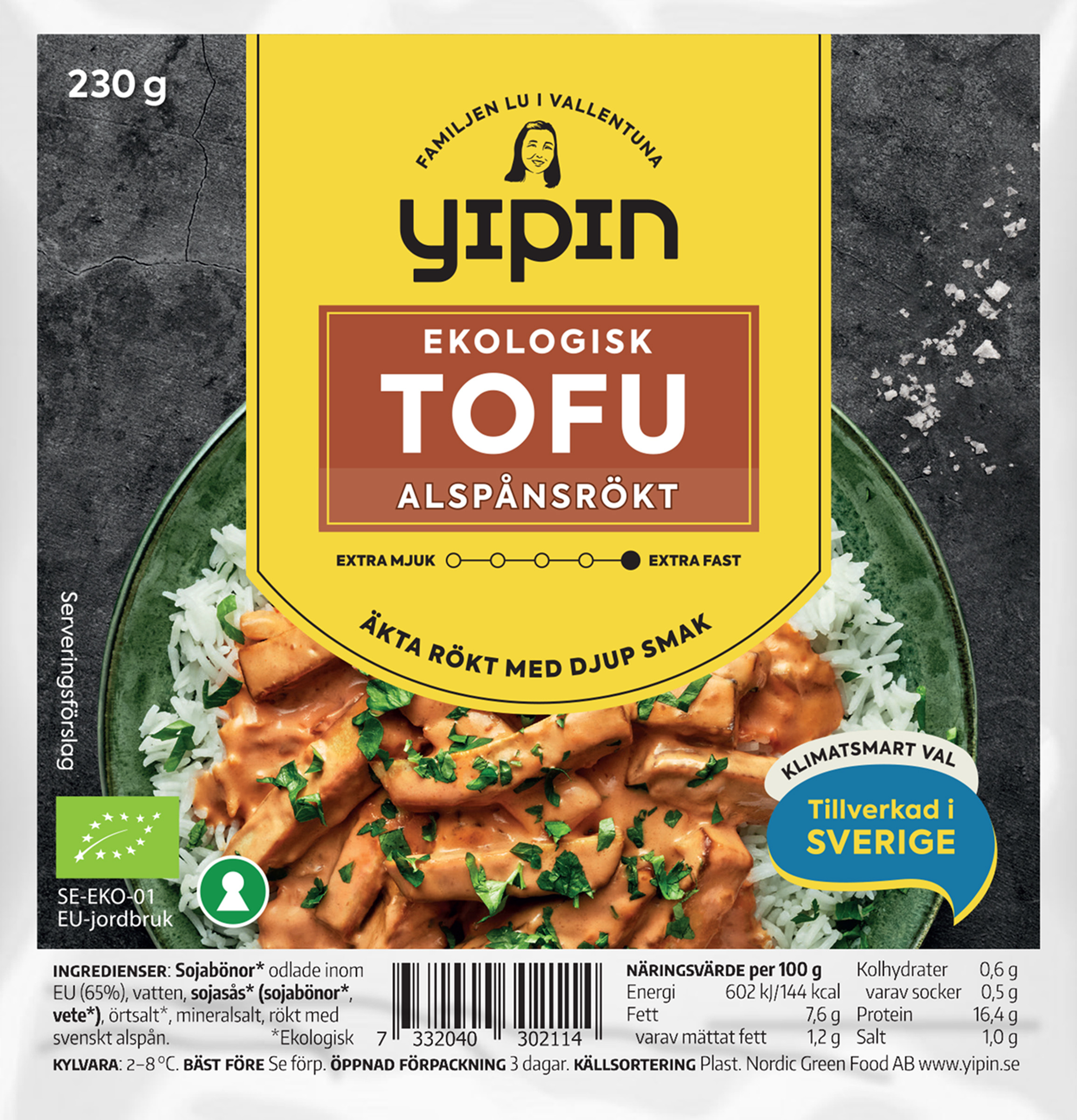 Tofu Alspånsrökt EKO
