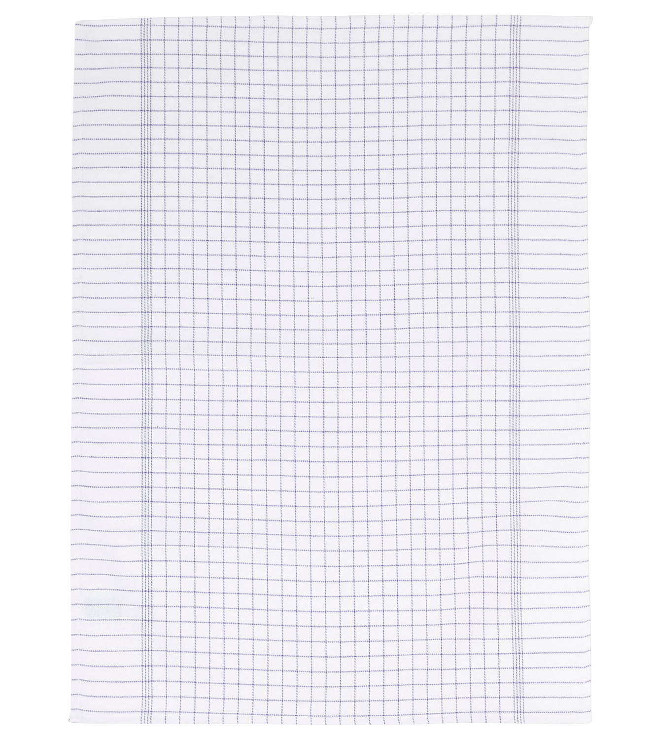 Handduk Blårutig 50x70cm 6-pack