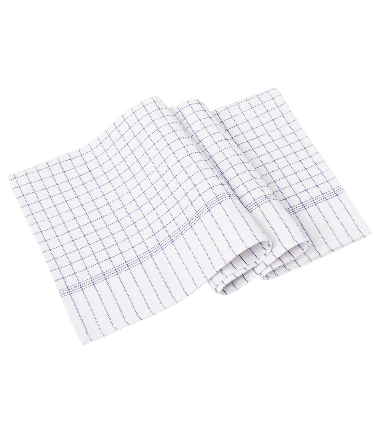 Handduk Blårutig 50x70cm