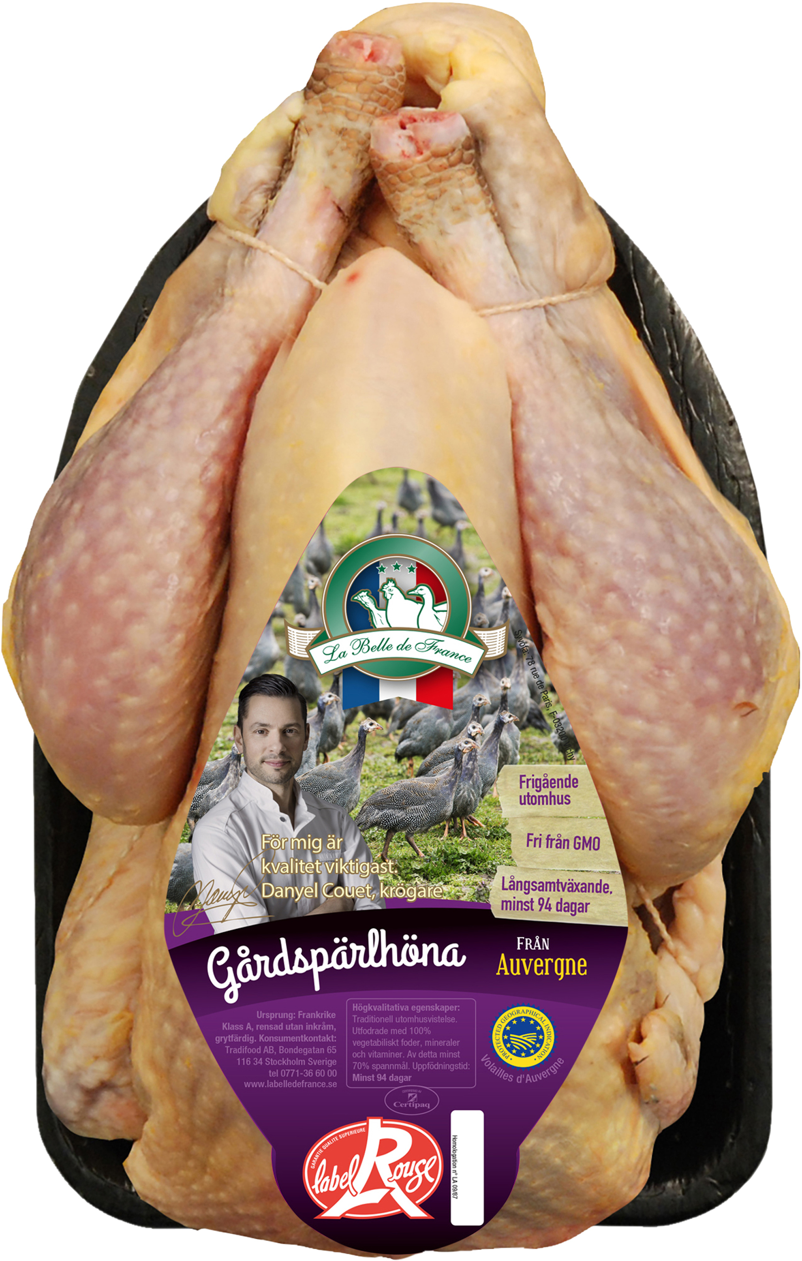 Gårdspärlhöna Hel