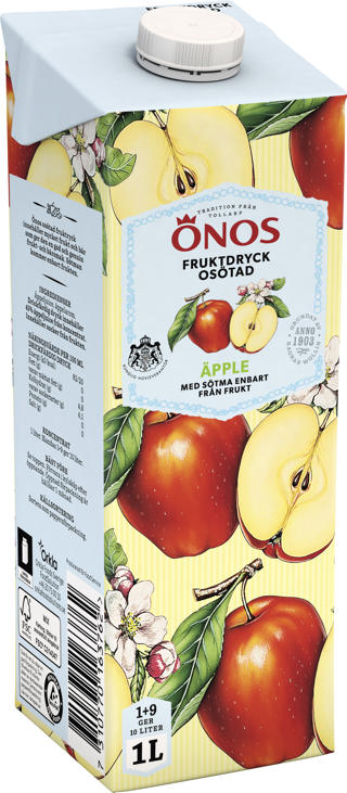 Äppledryck Osötad 1+9