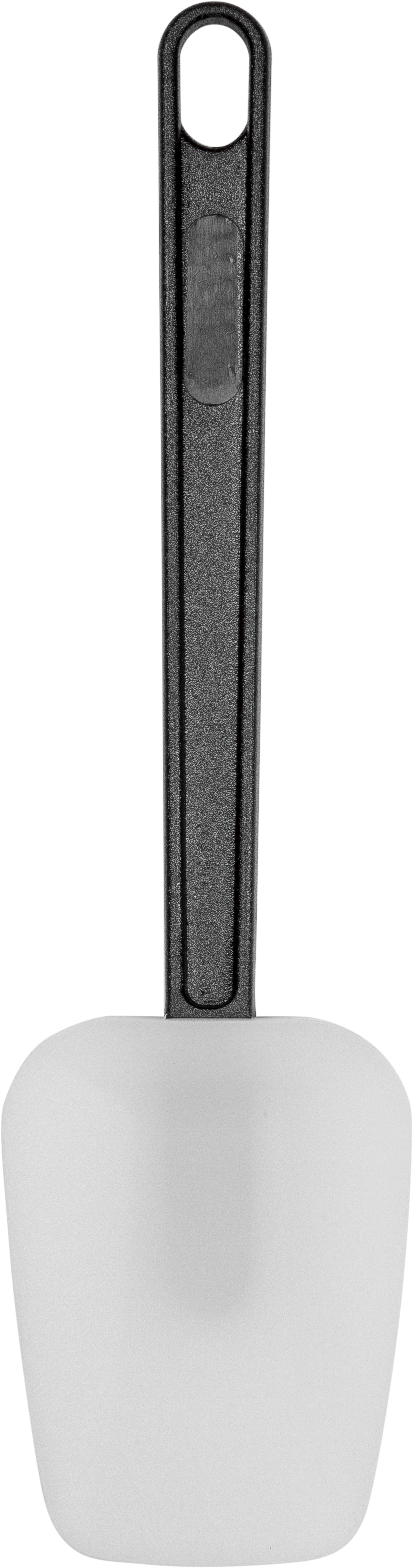 Slickepott Skålad Silikon Vit / Svart 25cm