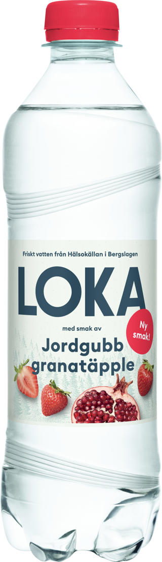 Loka Jordgubb Granatäpple PET