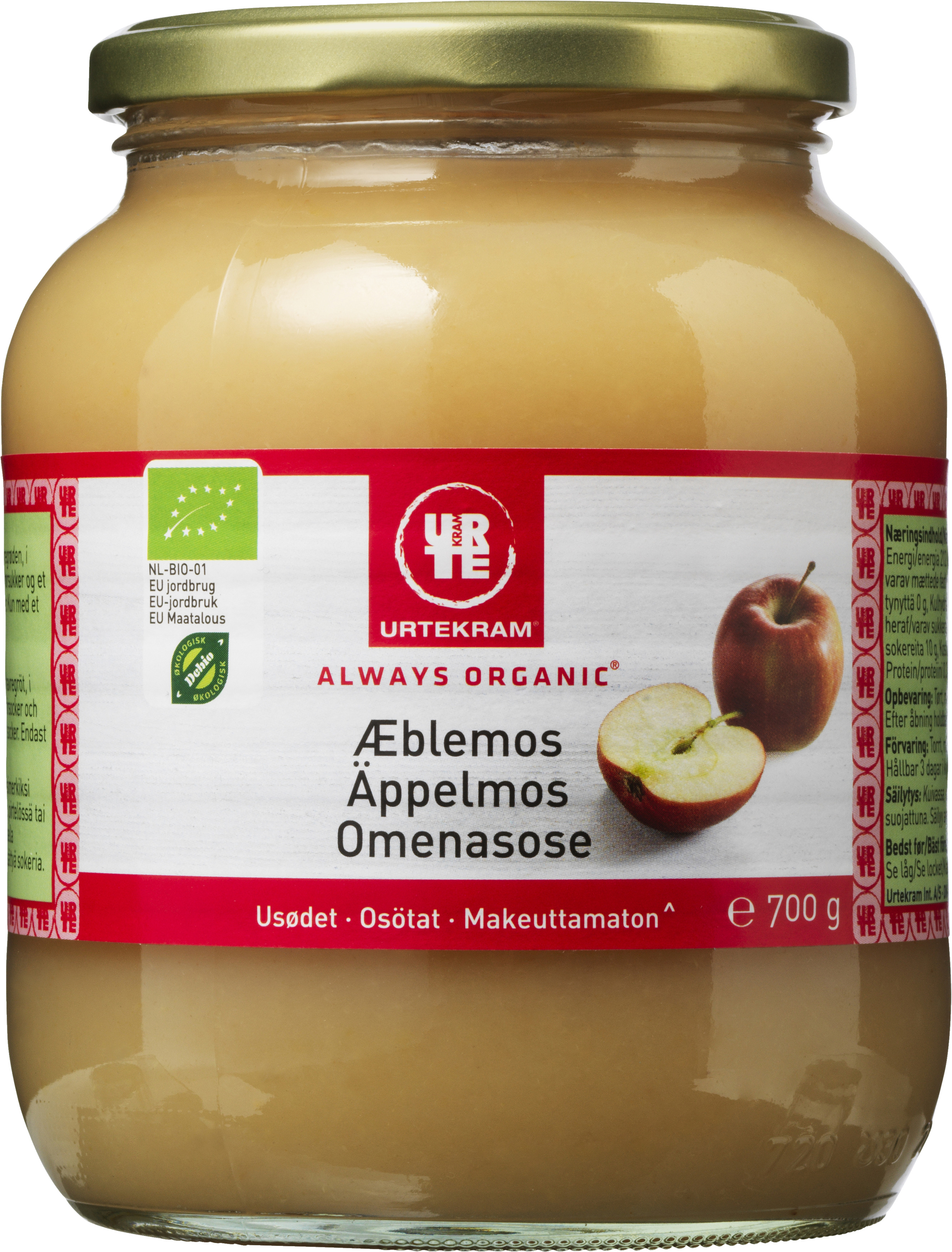 Äppelmos osötad EKO