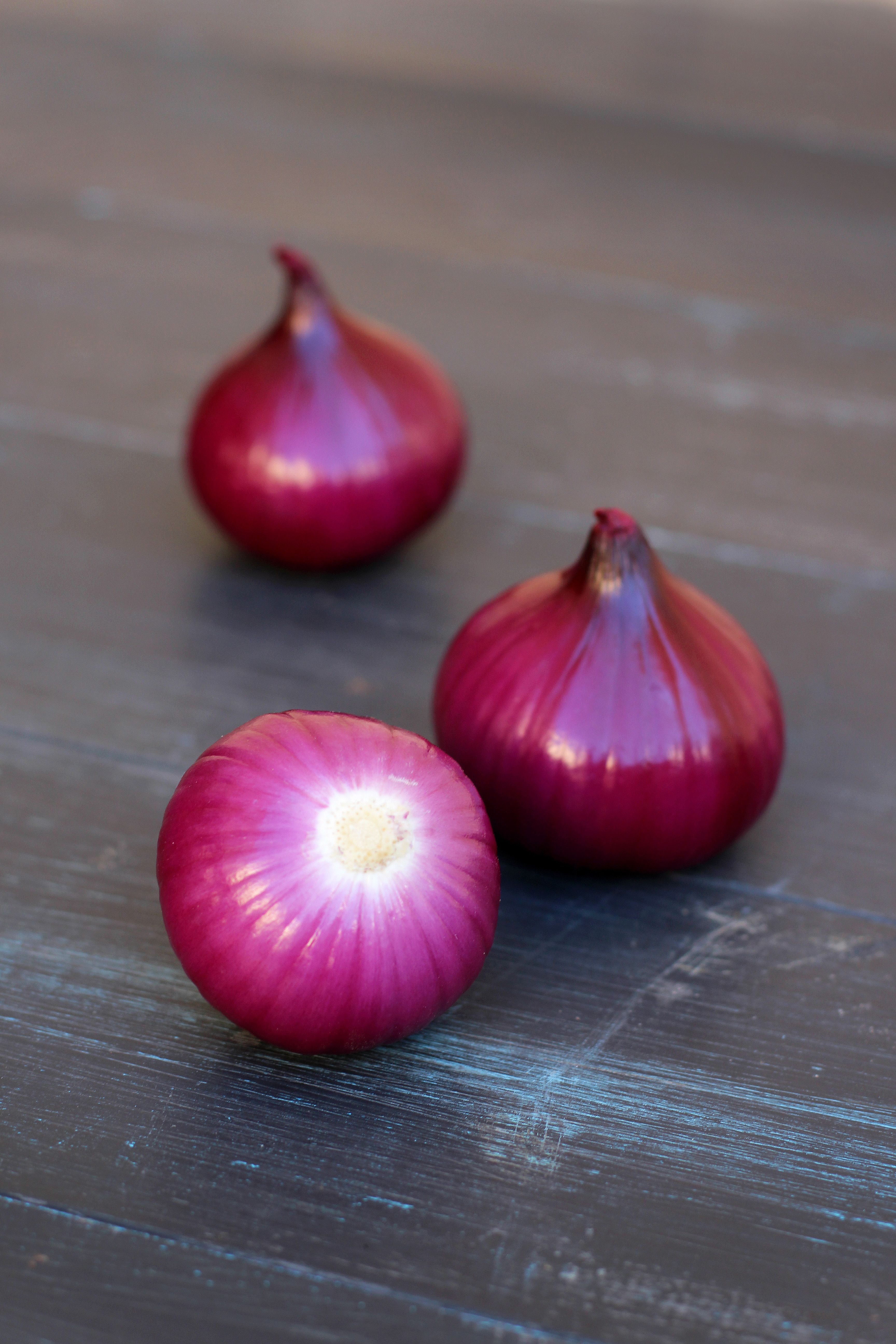Rödlök Handskalad med Topp