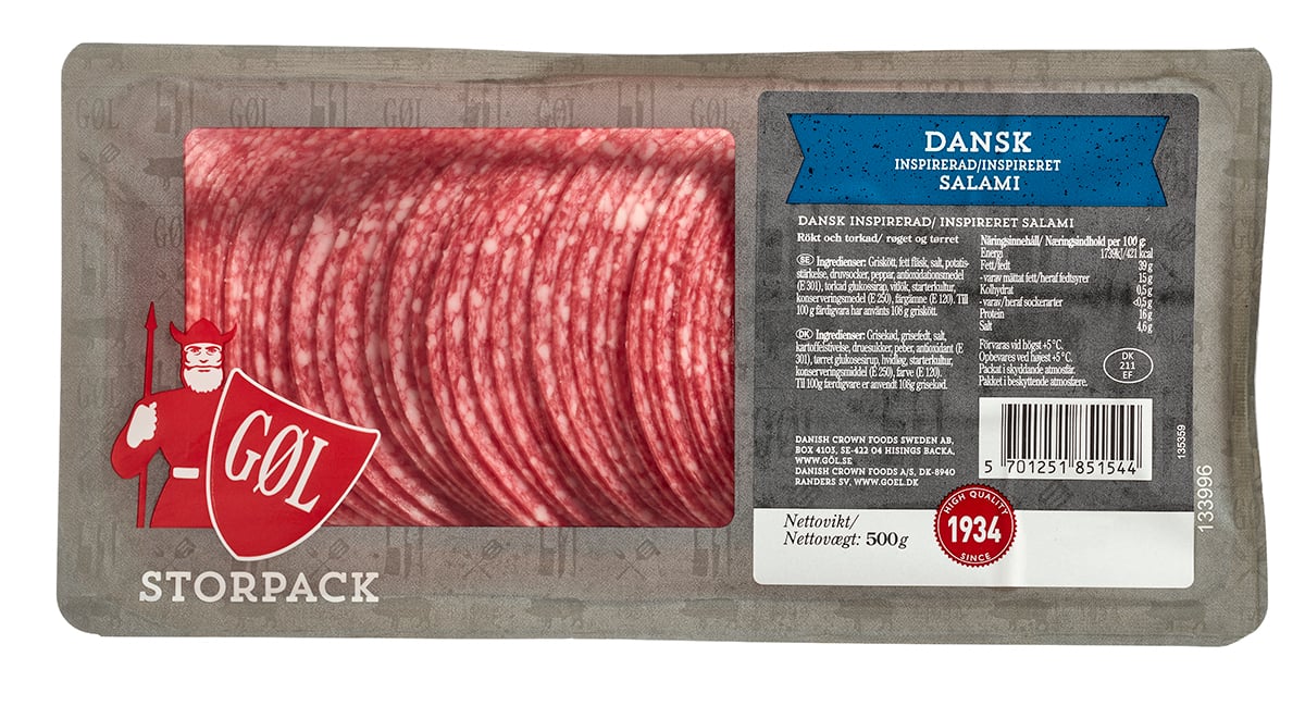 Salami Dansk Skivad