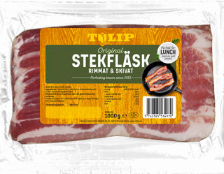 Stekfläskt Rimmat Skivat