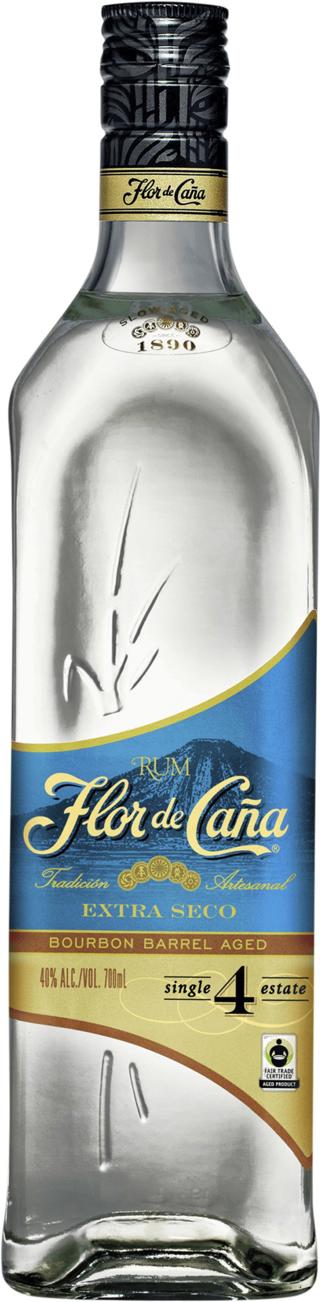 Flor de Caña Extra Dry 4 Years Fairtrade
