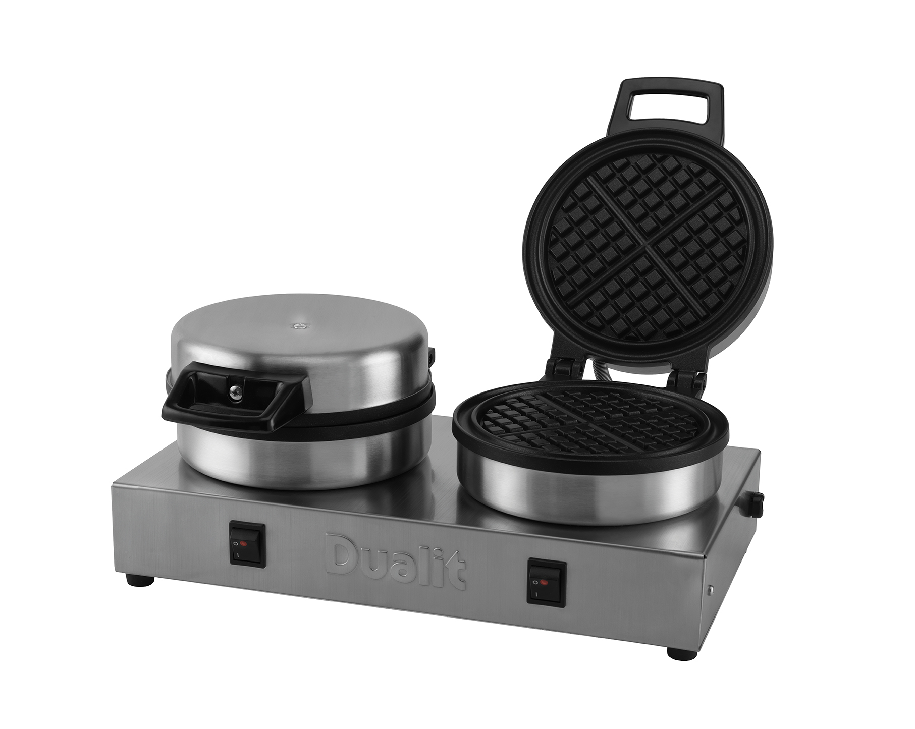 Classic Våffeljärn Rostfri med Två Laggar