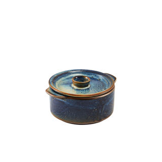 Terra Minigryta Blå Ø104mm 25cl