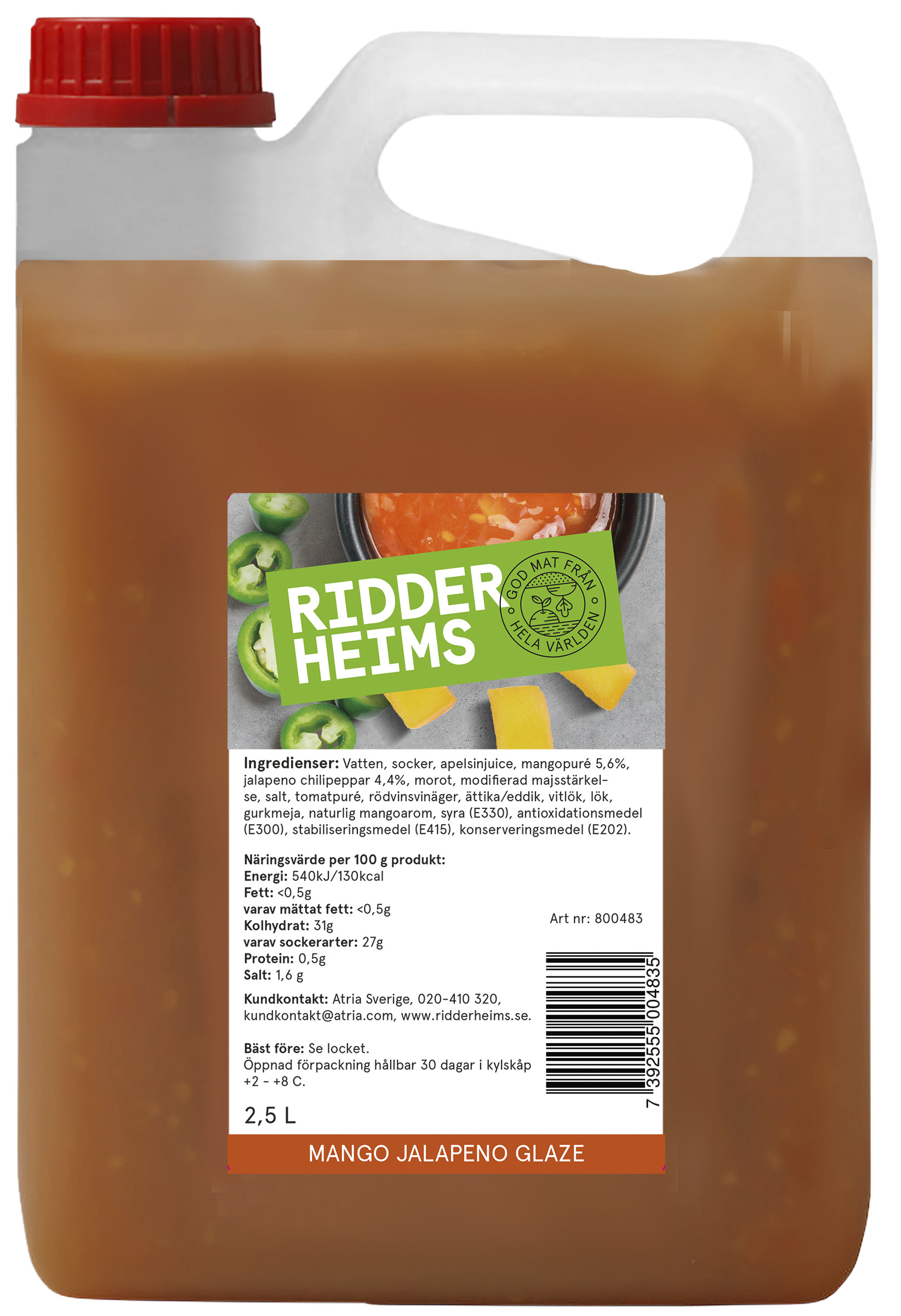 Mango Jalapeno Glaze