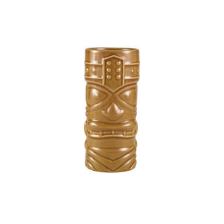 Genware Kopp Brun Tiki Stonware 40cl/14oz