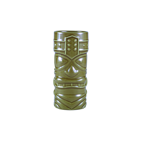 Genware Kopp Grön Tiki Stonware 40cl/14oz