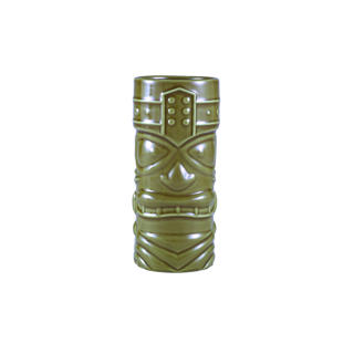 Genware Kopp Grön Tiki Stonware 40cl/14oz