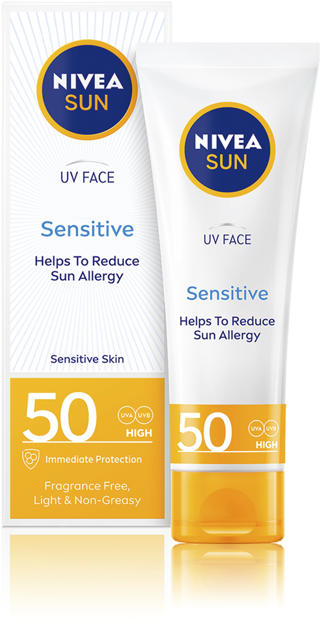 Solskyddscreme UV Face Sensitive SPF 50