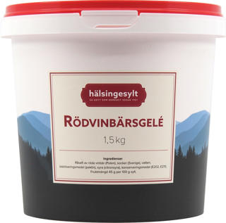 Rödvinbärsgelé