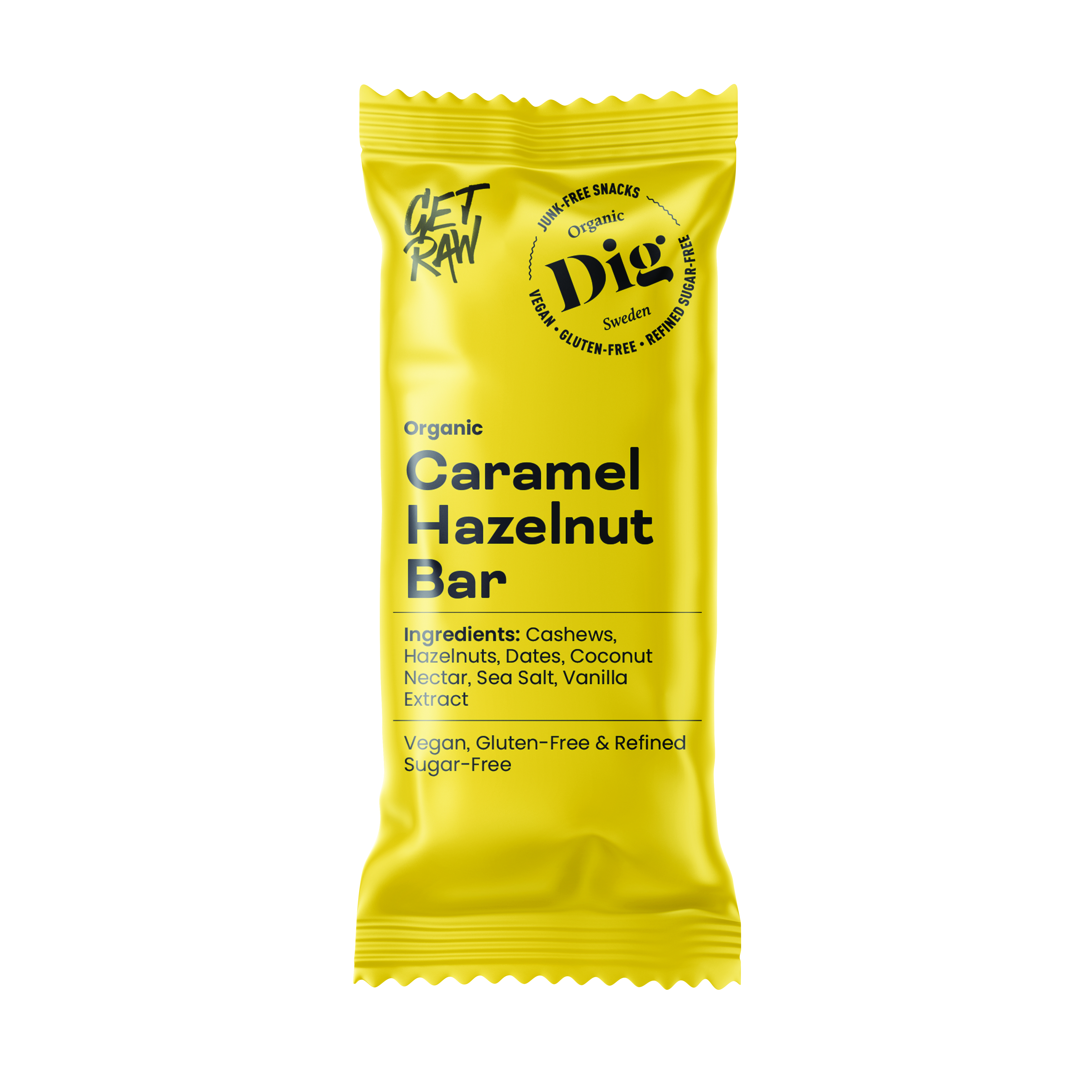 Rawbar Karamell Hasselnöt EKO