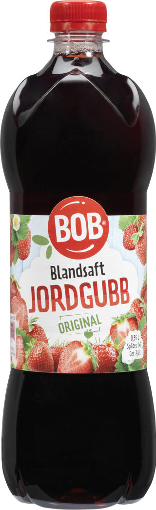 Blandsaft Jordgubb 1+7 PET