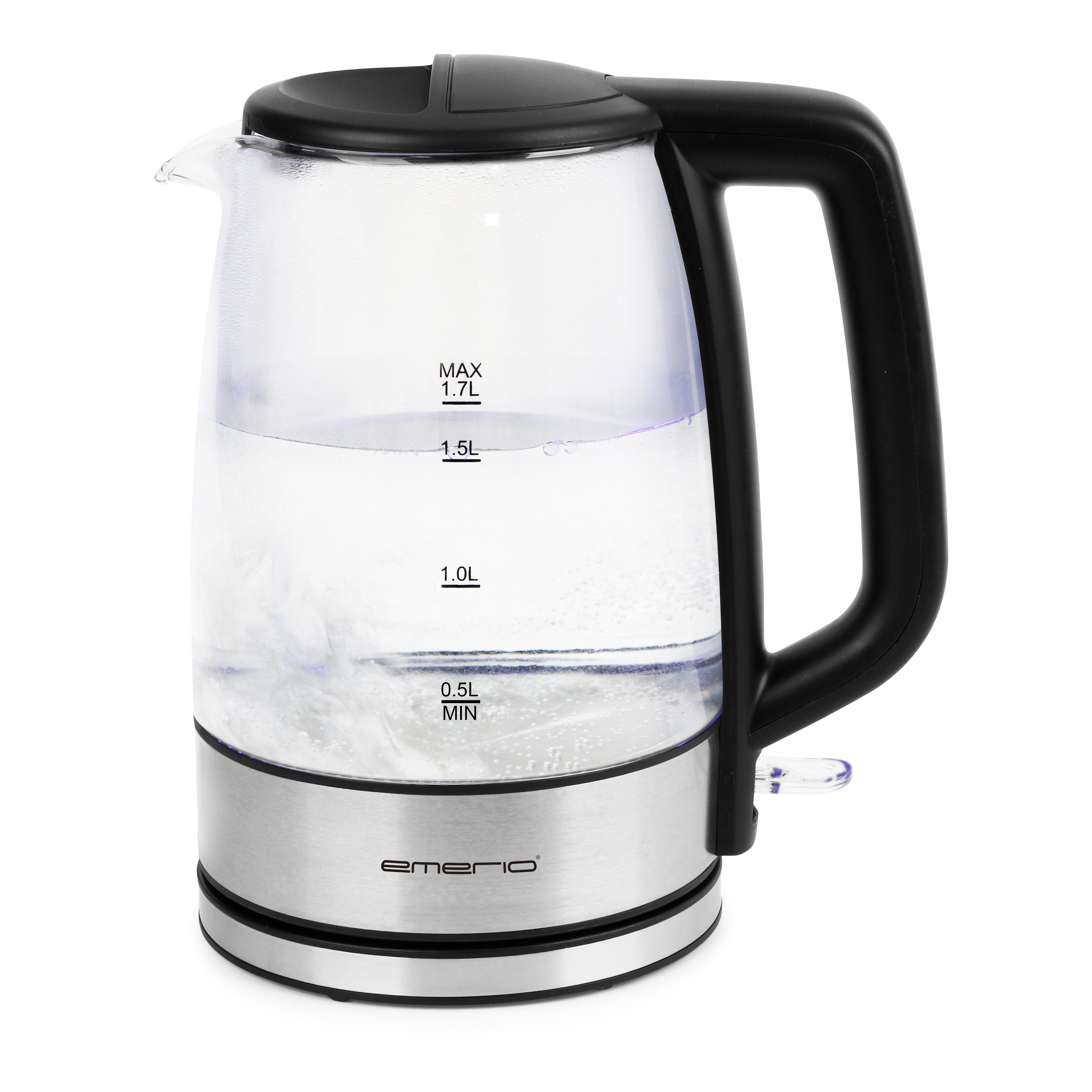 Vattenkokare Glas 1,7L
