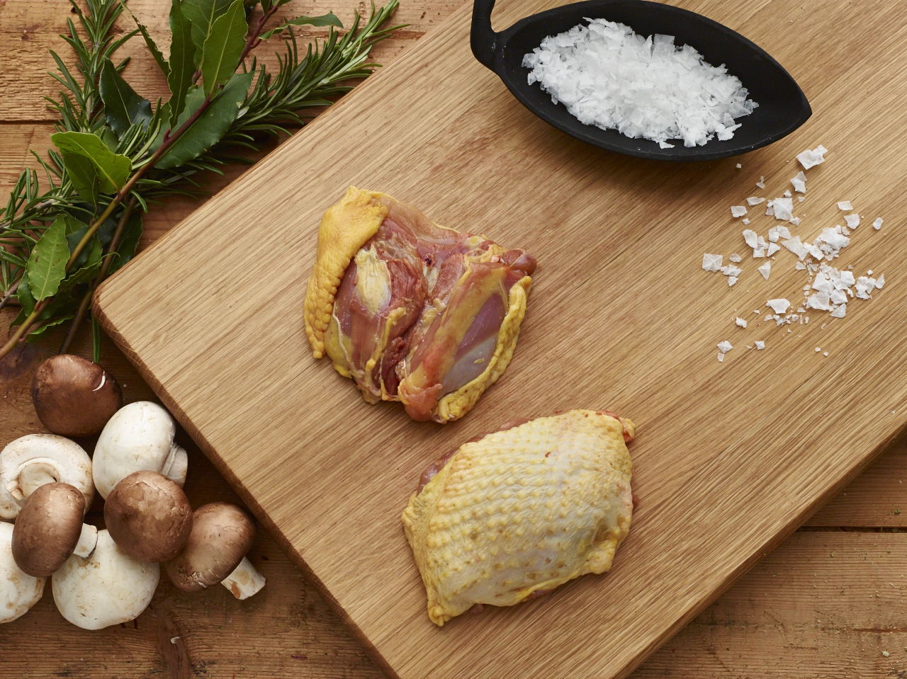 Majskyckling Klubbfilé med Skinn 100-150g