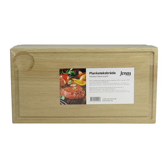 Plankstekbräda trä 32x17cm