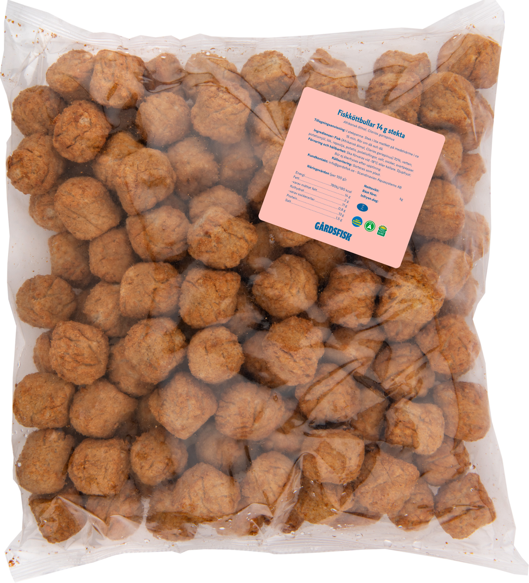 Köttbullar av fisk