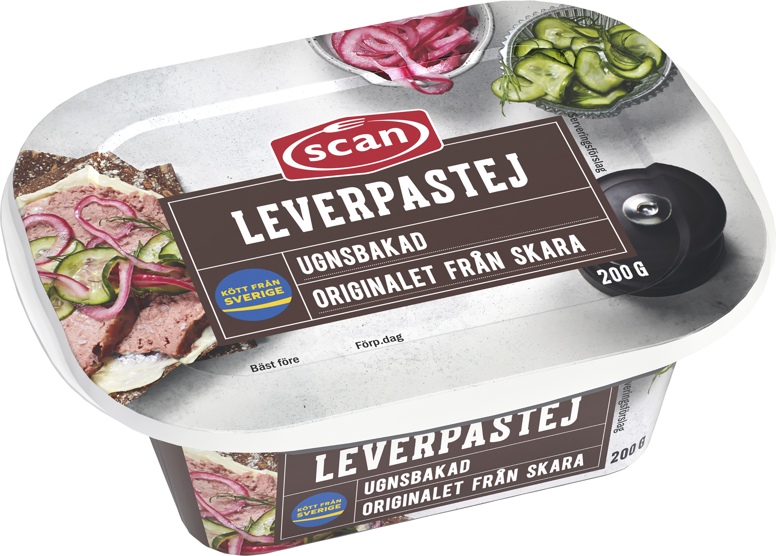 Leverpastej Ugnsbakad Sverige