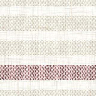 Servett Dunilin 40x40cm Rigato Bordeaux