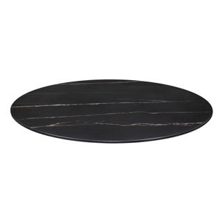 Bordsskiva Sintrad Sten Svart Ø70cm
