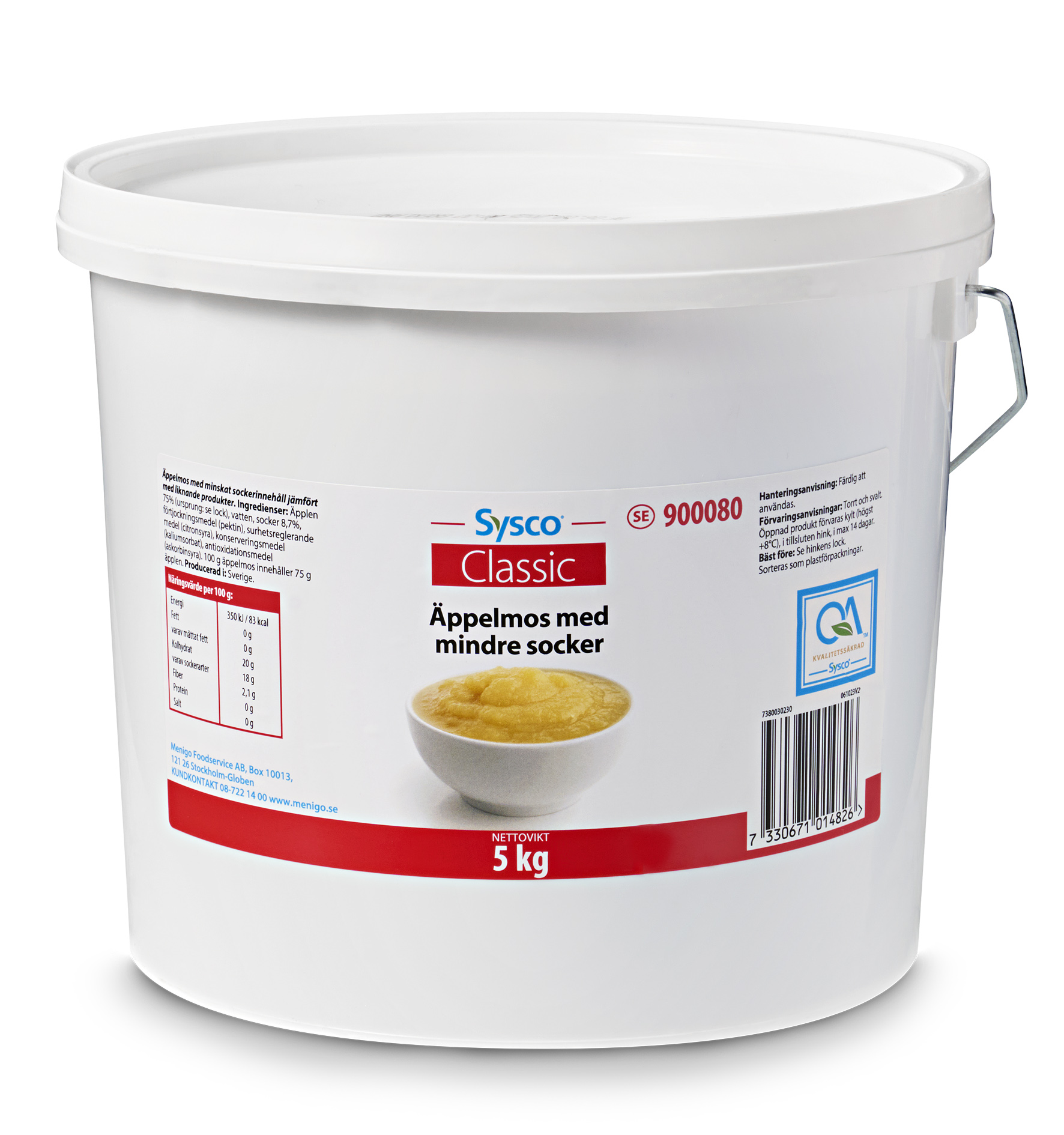 Äppelmos med Mindre Socker