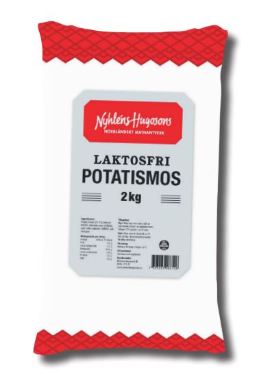 Potatismos Laktosfri
