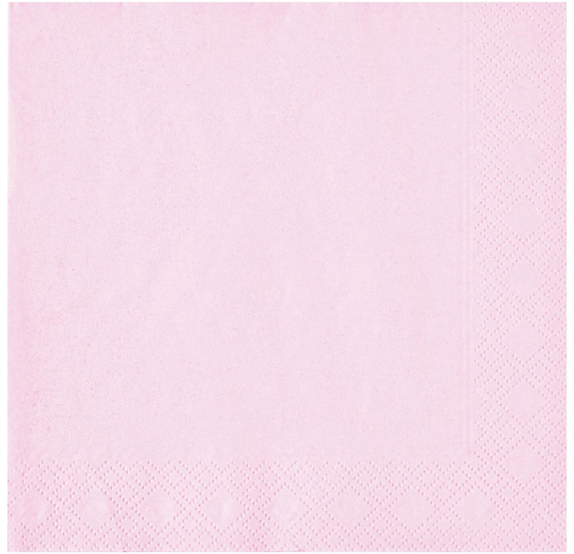 Servett 3-lag 40x40cm Ljusrosa