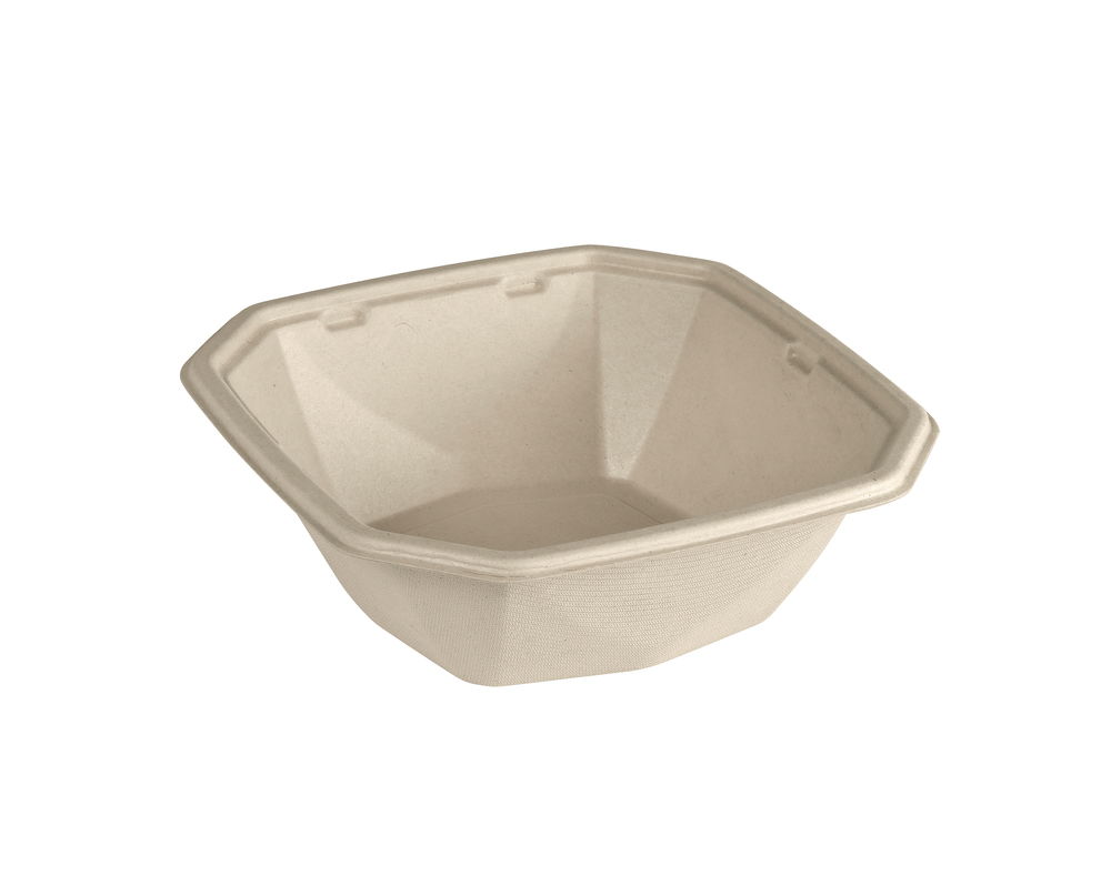 Skål Octabagasse Olaminerad 900ml Brun